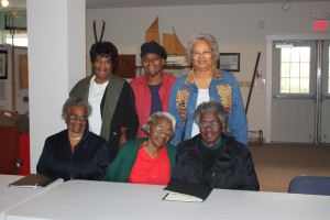 The NHPA African American Steering Committee at a meeting to plan for the Oral History of the Indiantown. Shirley Jackson, Chair.